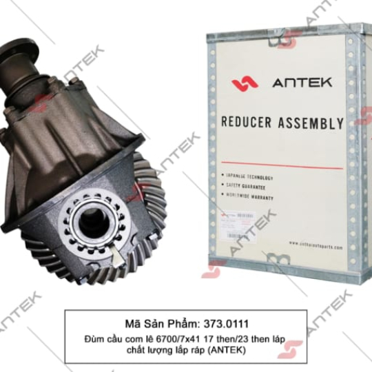 Đùm cầu sau comple 6700/7×41/23 then láp (QD 17 then) – Antek