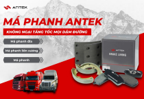 Má phanh Antek – Không ngại tăng tốc mọi dặm đường