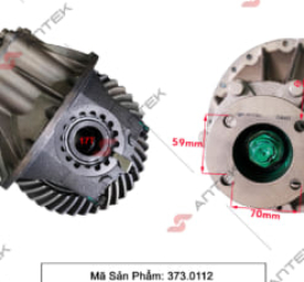 Đùm cầu sau comple 6700/7×41/19 then láp (QD 17 then) – Antek