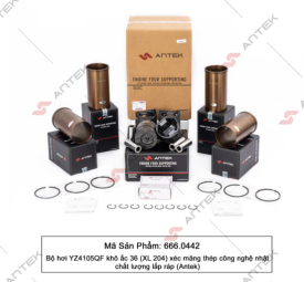 Bộ hơi YZ4105QF, Xéc măng thép – Antek